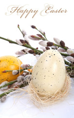 Happy Easter decoration © bluebat