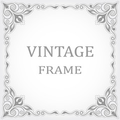 Vector Vintage frame