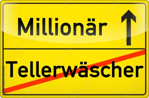 Vom Tellerwäscher Zum Millionär Auf Englisch