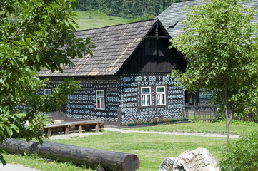 Traditional cottage in Cicmany - Slovakia