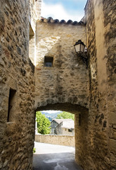 picturesque village in region of Luberon, France
