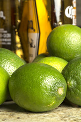 limes with beer