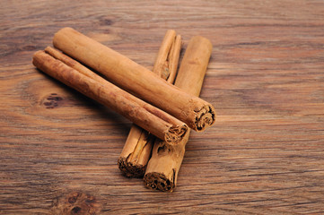 Sticks of cinnamon