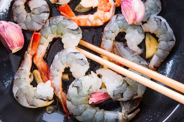 shrimp roast Indonesian