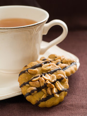 cookie and tea