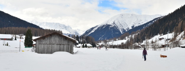 Fototapeta na wymiar Davos...suisse