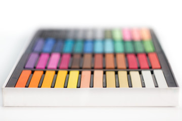 Naklejka premium цветные мелки