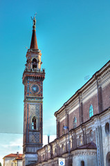 il centro storico di cuneo