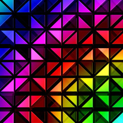 colorful 3d background with vibrant colors