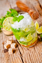 Fresh mojito drink