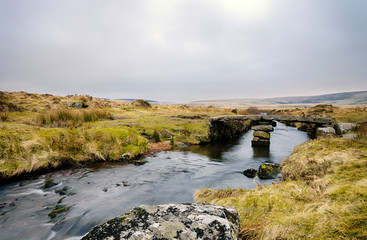 Winters Evening on Dartmoor