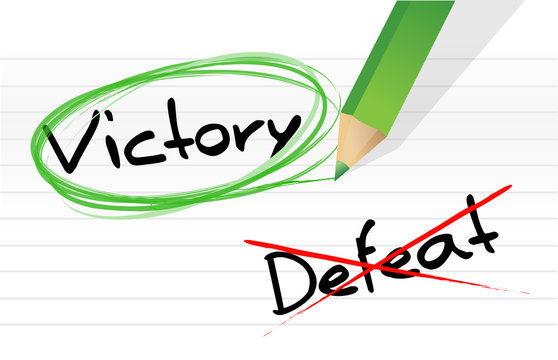 victory versus defeat
