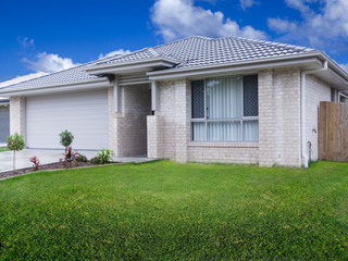 Modern house front