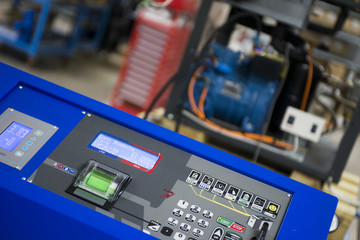 The control panel