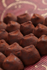 chocolate truffles