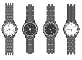 Set Wristwatch With Bracelet