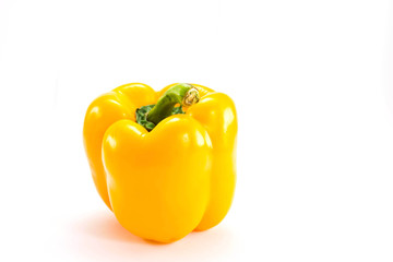 Bell pepper on a white background