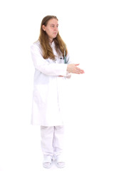 Female medical doctor
