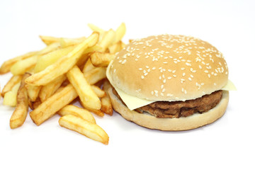 burger et frites