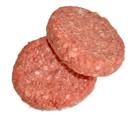 Raw Hamburgers