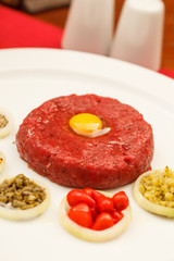 tartare on dish