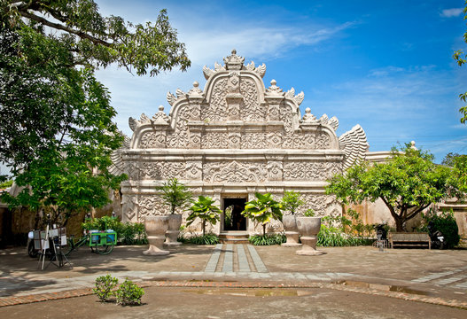 Main gate at Taman Sari water castle - the Royal garden of sulta