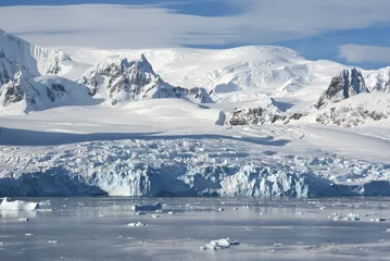 Foto auf Acrylglas Antarktis Die Gletscher an der Küste der westlichen Antarktischen Halbinsel als