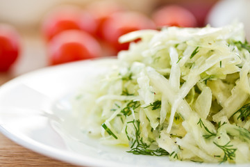 salad of cabbage