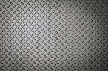 Background of metal  plate in silver color.