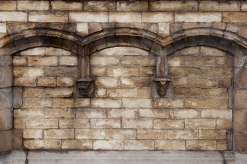Arched wall