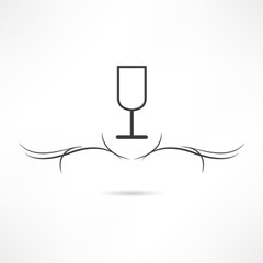 Calligraphic design element