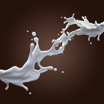 milk splash