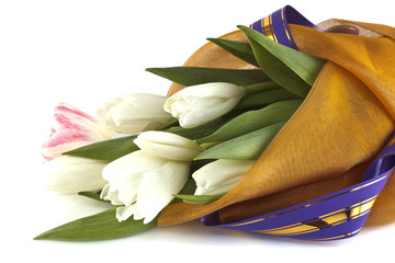 bouquet from tulips
