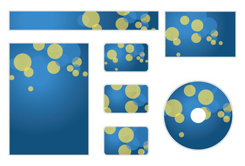 Business Set: Banner, Envelope, Business Card, CD, Notepaper