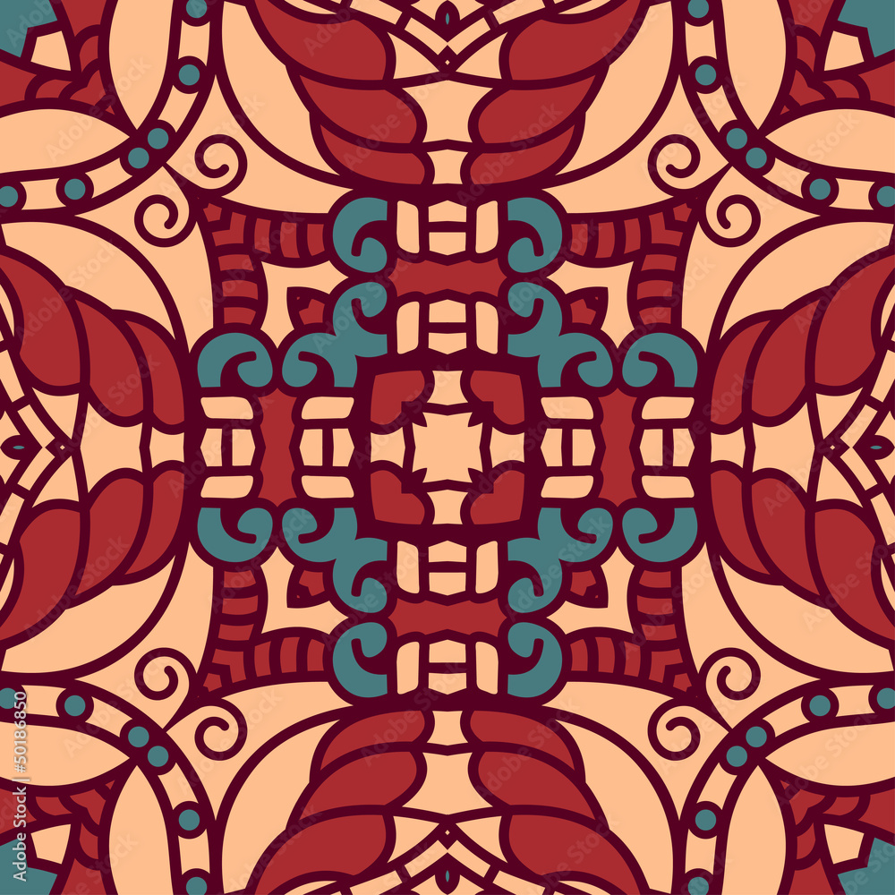 Poster vector square decorative design element