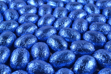 Easter eggs in a full-screen picture for use as background.
