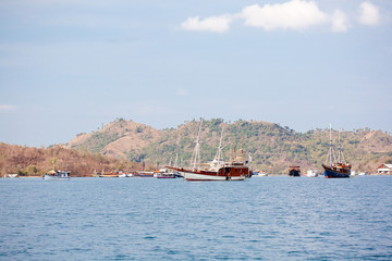Obraz premium harbor in Labuan Bajo, Flores island, Indonesia