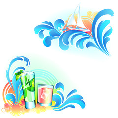 Summer Beach Corners