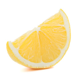 Lemon or citron citrus fruit slice