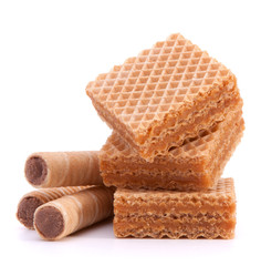 Wafers or honeycomb waffles