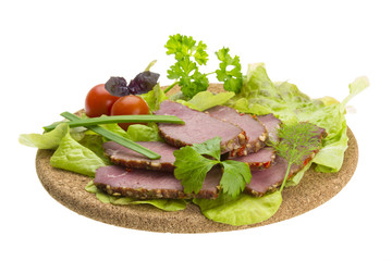 Smoked beef