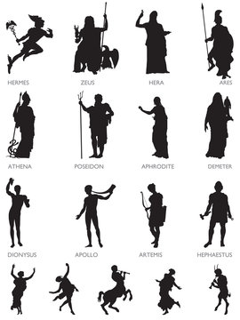 Olympic Gods and Mythological Characters