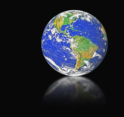 Planet earth.Elements of this image furnished by NASA