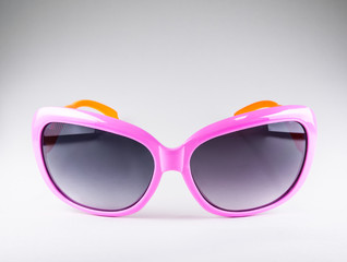 Pink fashion sunglasses