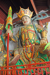 PutuoShan Buddhist sanctuary island guardian at Fayu temple