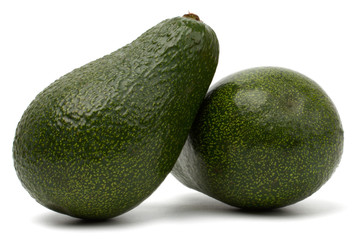 Avocado isolated on white background