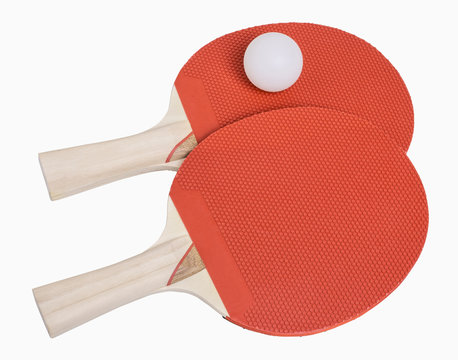 Ping Pong Paddles And Ball