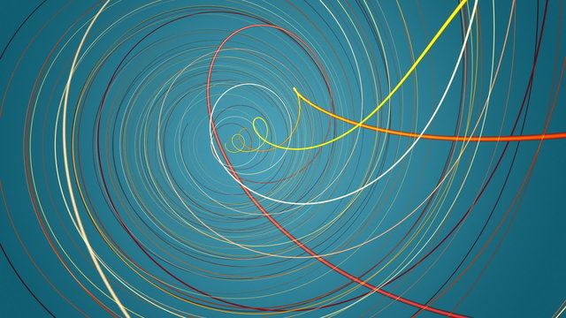 fantastic video animation &ndash; wave object &ndash; loop HD