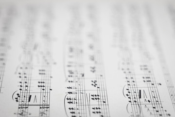 アンティークの楽譜