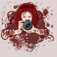 Photographer girl